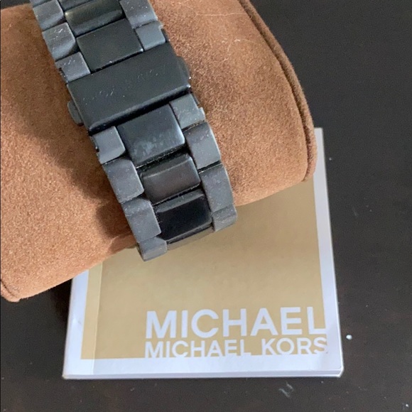 Michael Kors Mercer Black Dial Chronograph Watch - Picture 3 of 4